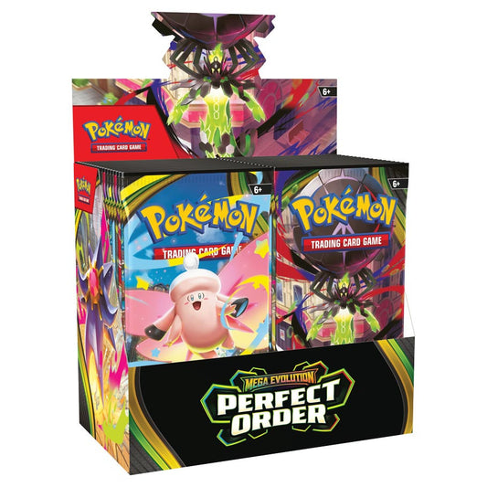 Pokemon TCG: ME03: Perfect Order - Enhanced Booster Display
