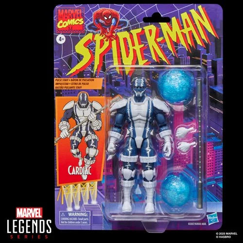 Spider-Man Marvel Legends Retro Cardback 6-Inch Action Figures 2026