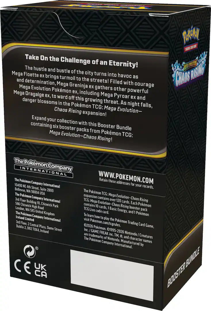 Pokemon TCG: ME04: Chaos Rising - Booster Bundle