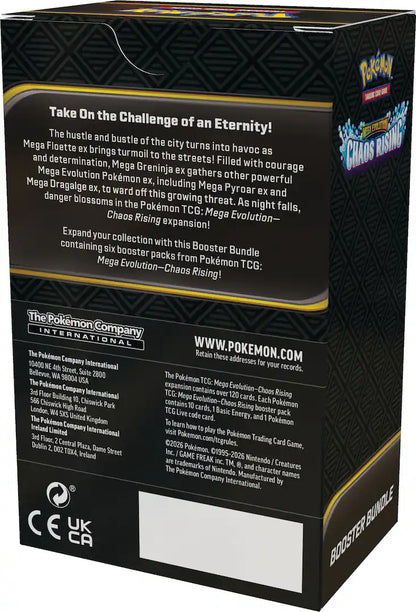 Pokemon TCG: ME04: Chaos Rising - Booster Bundle