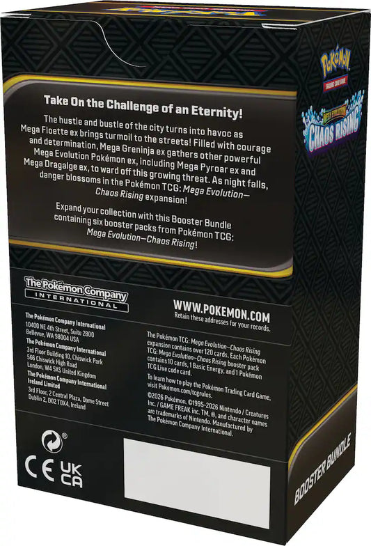 Pokemon TCG: ME04: Chaos Rising - Booster Bundle