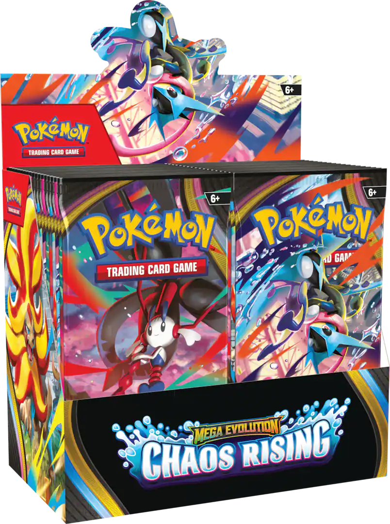 Pokemon TCG: ME04: Chaos Rising - Enhanced Booster Display