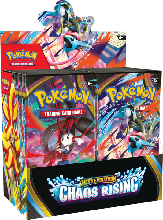 Pokemon TCG: ME04: Chaos Rising - Enhanced Booster Display