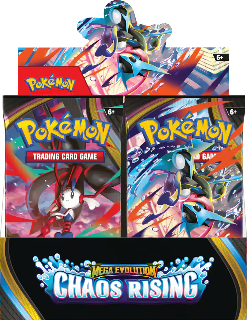 Pokemon TCG: ME04: Chaos Rising - Enhanced Booster Display