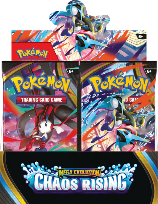 Pokemon TCG: ME04: Chaos Rising - Enhanced Booster Display