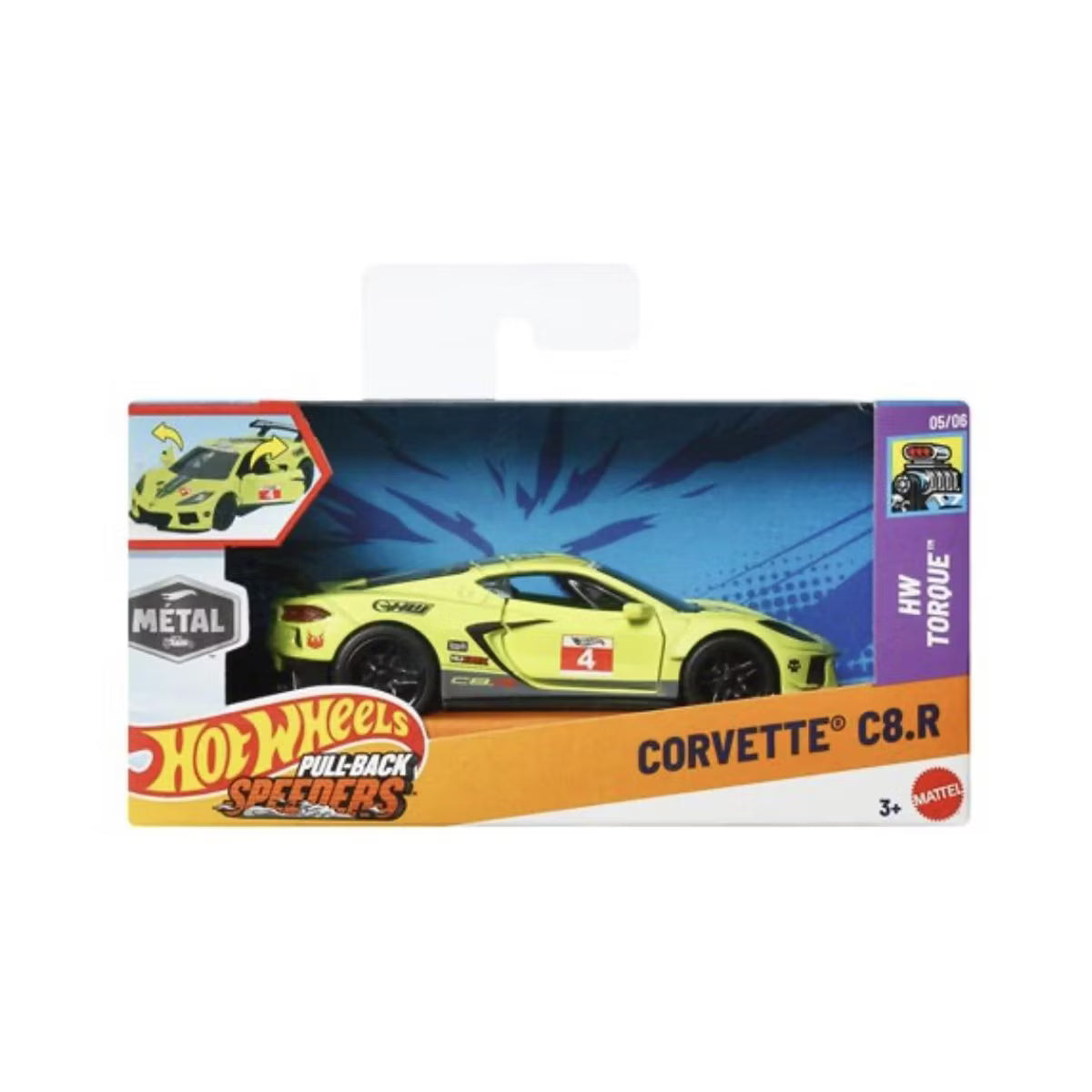 Hot Wheels Pull-Back Speeders 2025