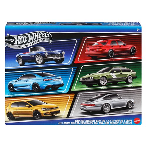 Hot Wheels European Die-Cast Metal Vehicle Multipack