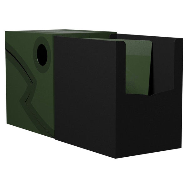 Deck Box: Dragon Shield: Double Shell: Forest Green/Black