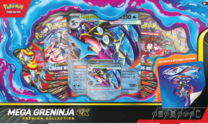 Pokemon TCG - ME04 - Chaos Rising: Mega Greninja EX Premium Collection