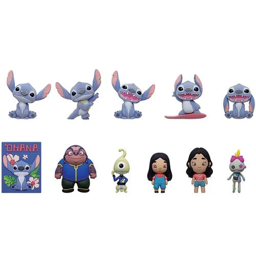 Lilo & Stitch 3D Foam Bag Clip