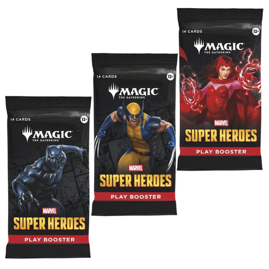 Magic: The Gathering Marvel: Super Heroes Play Booster