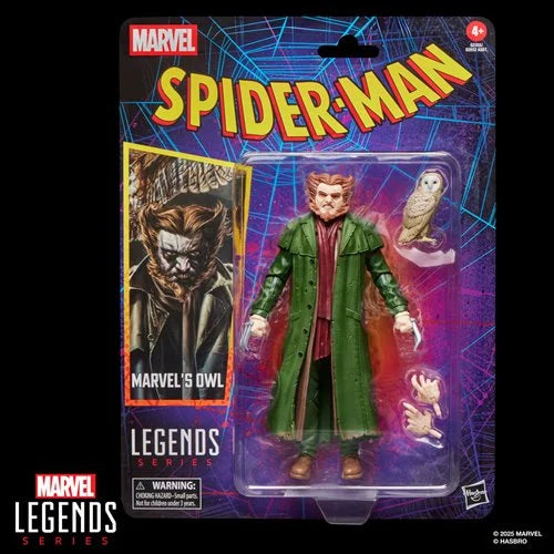 Spider-Man Marvel Legends Retro Cardback 6-Inch Action Figures 2026