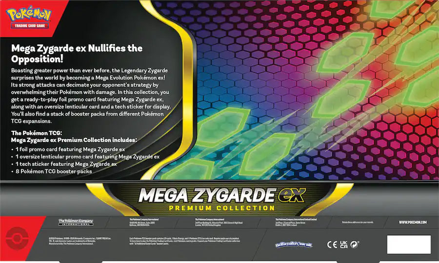 Pokemon TCG - Mega Zygarde ex Premium Collection
