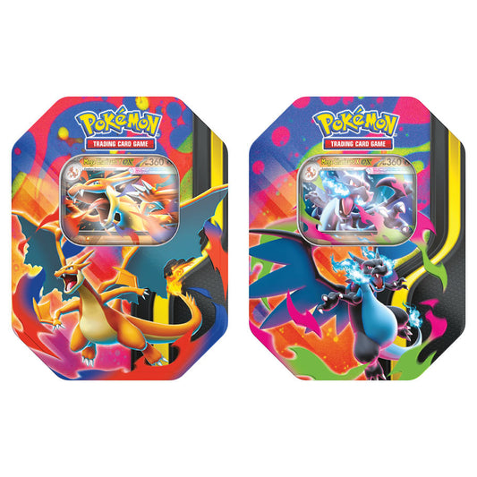 PRE-ORDER (Please read Shipping drop down) Pokémon TCG: Mega Charizard Tin