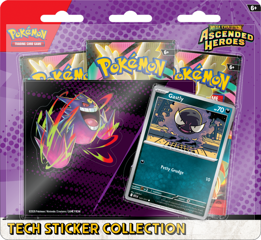 Pokemon TCG - ME02.5 Ascended Heroes Tech Sticker Collection (release date: 01/30/2026)