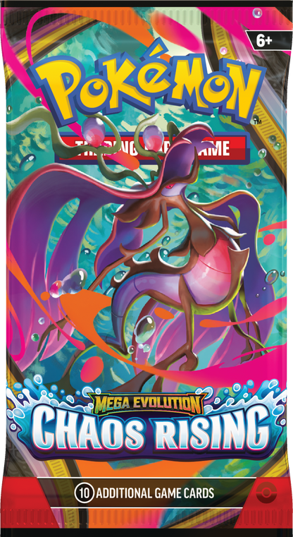 Pokemon TCG: ME04: Chaos Rising - Enhanced Booster Display
