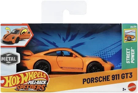 Hot Wheels Pull-Back Speeders 2025