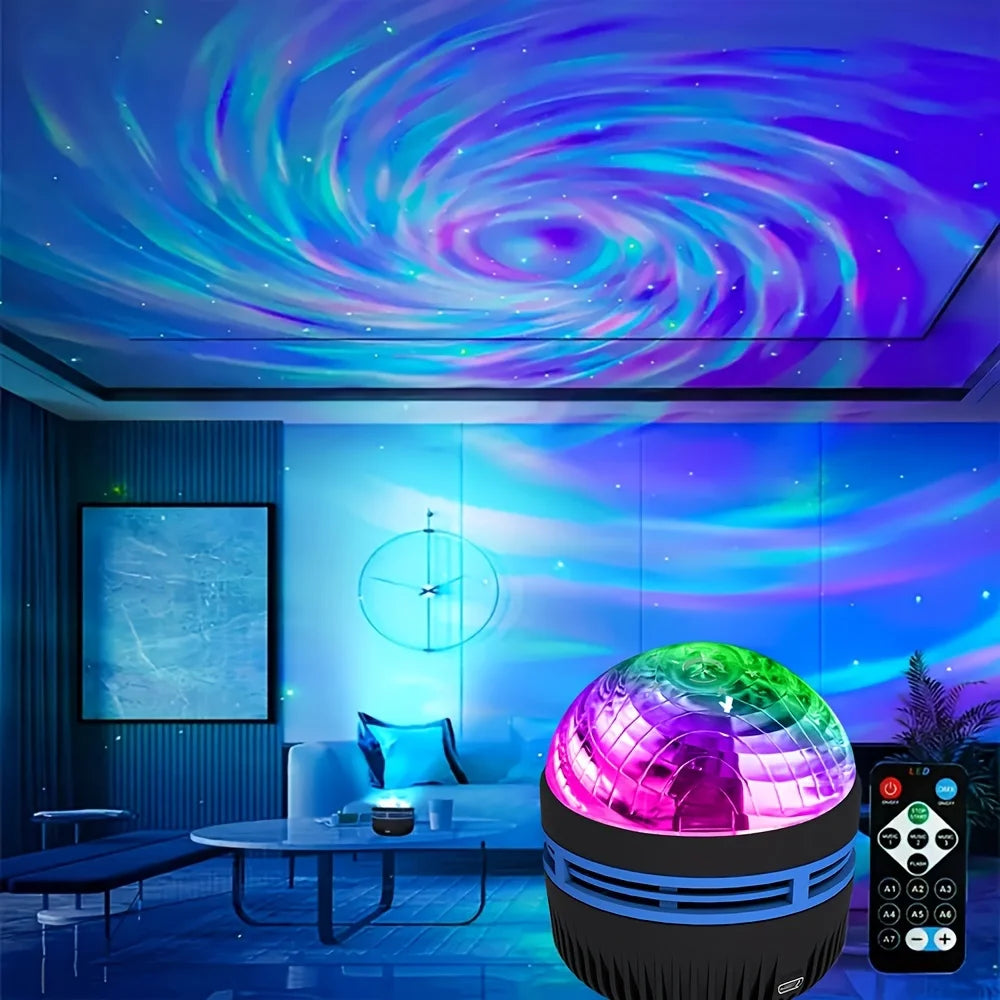 LED NightLights Galaxy Projector USB Rechargeable Starry Sky Lamp