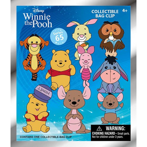 Winnie the Pooh Series 2 3D Foam Bag Clip