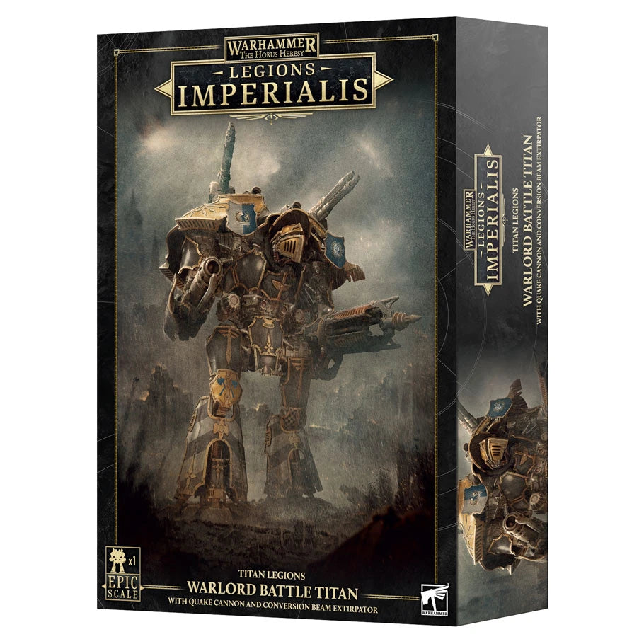 Horus Heresy: Legions Imperialis: Warlord Titan Quake Cannon & Beam Extirpator