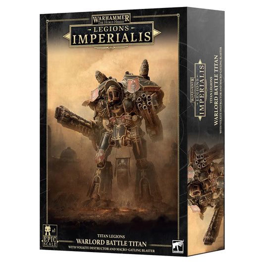 Horus Heresy: Legions Imperialis: Warlord Battle Titan Volkite & Macro-gatling Blaster